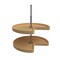 Rev-A-Shelf Maple Veneer, Light Brown, 28 in W, 26 in H, 28 in D, 28 in L, Light Brown 4WLS472-28-52 - alternate 1
